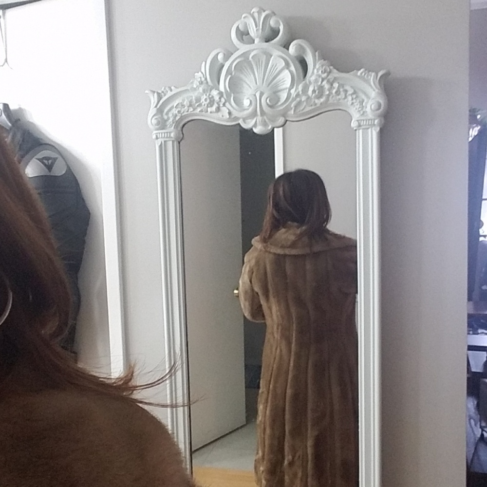 simulation fur coat - Picture 3 of 8